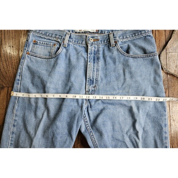 Levi's 505 Jeans Men's 38X32 Regular Fit Straight Leg Med/light Wash #005054891 - Picture 7 of 11